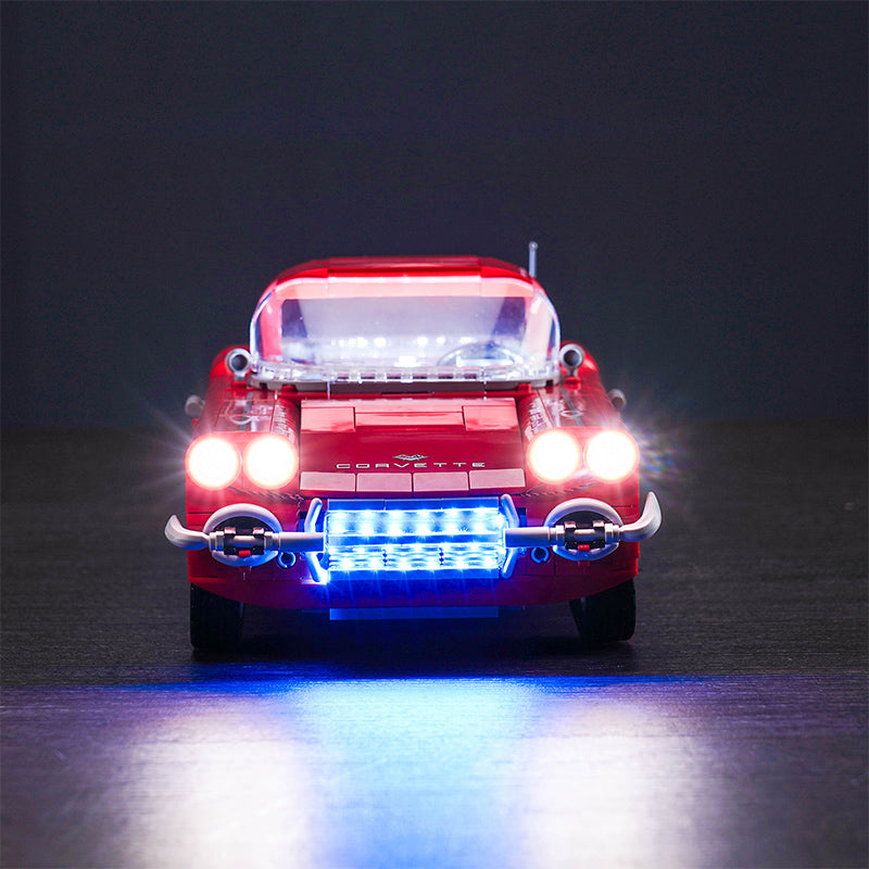 BrickBling Lichtset für LEGO Icons Chevrolet Corvette 10321