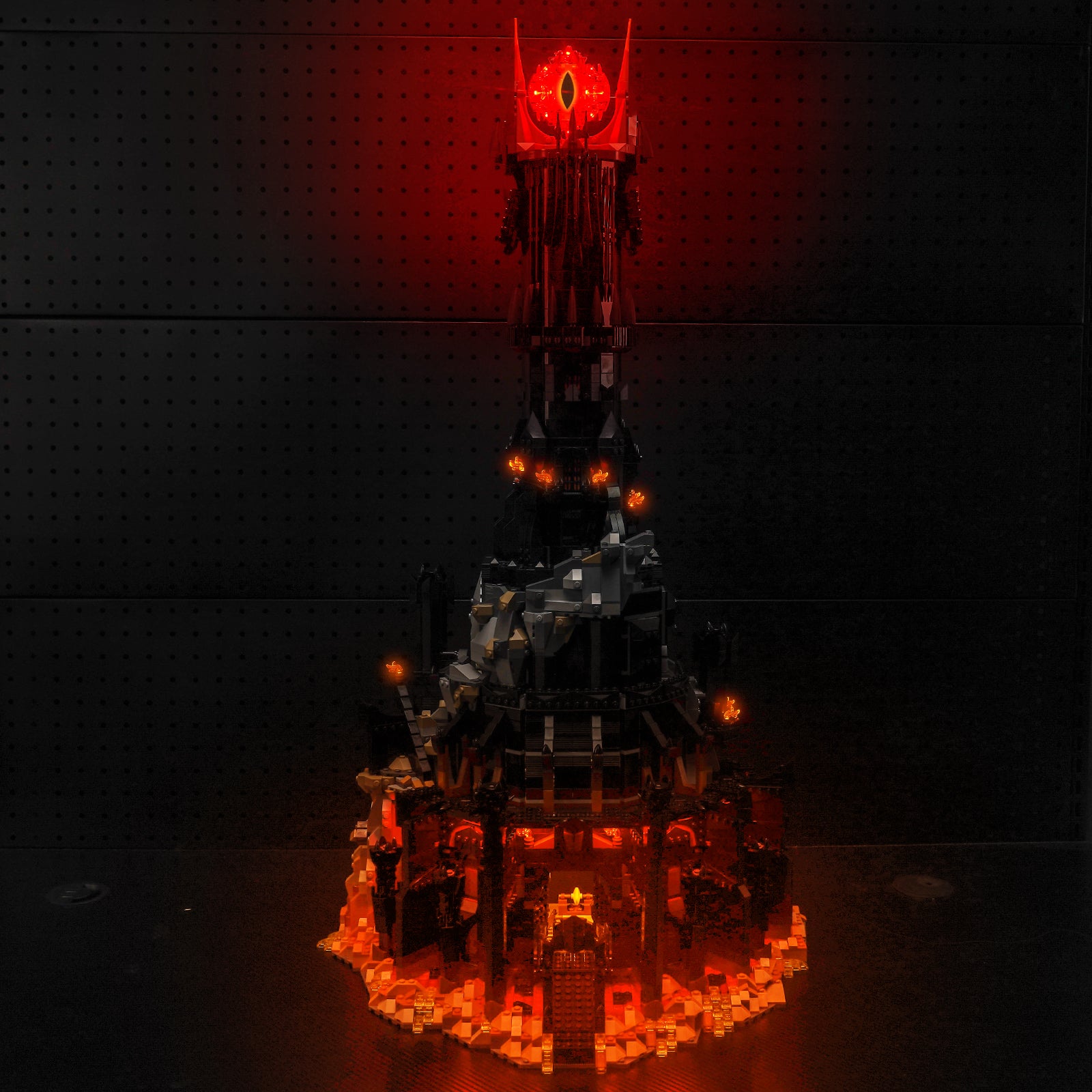 BrickBling Light Kit for LEGO Icons The Lord of the Rings: Barad-dûr 10333