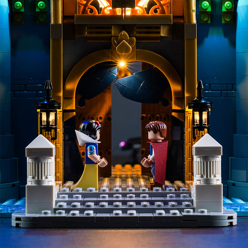 BrickBling Lichtset für LEGO Disney Castle 43222