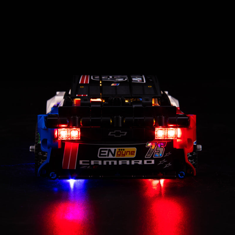 BrickBling Lichtset für LEGO Technic NASCAR Next Gen Chevrolet Camaro ZL1 42153