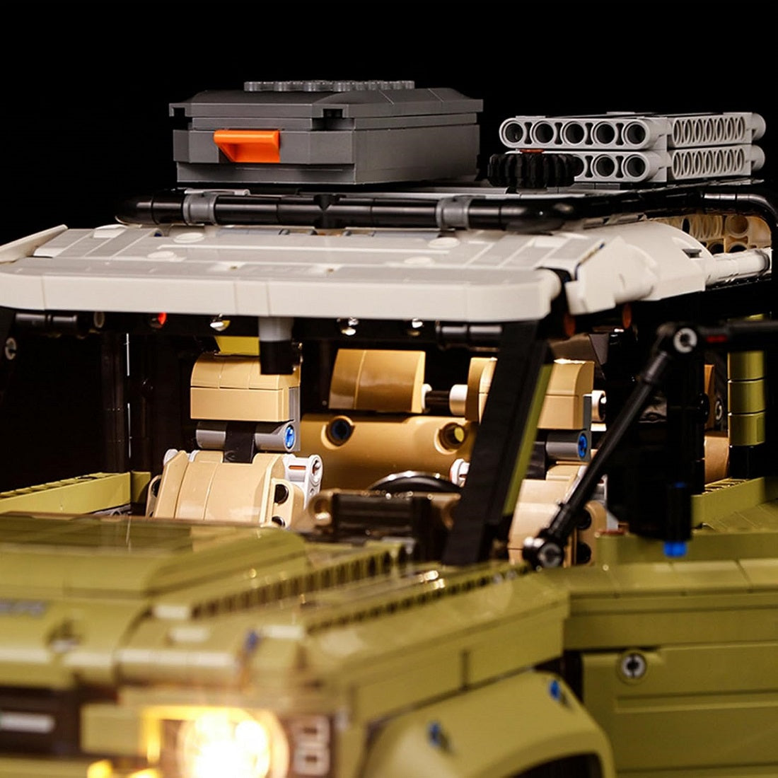 Kit d'éclairage BrickBling pour LEGO Technic Land Rover Defender 42110