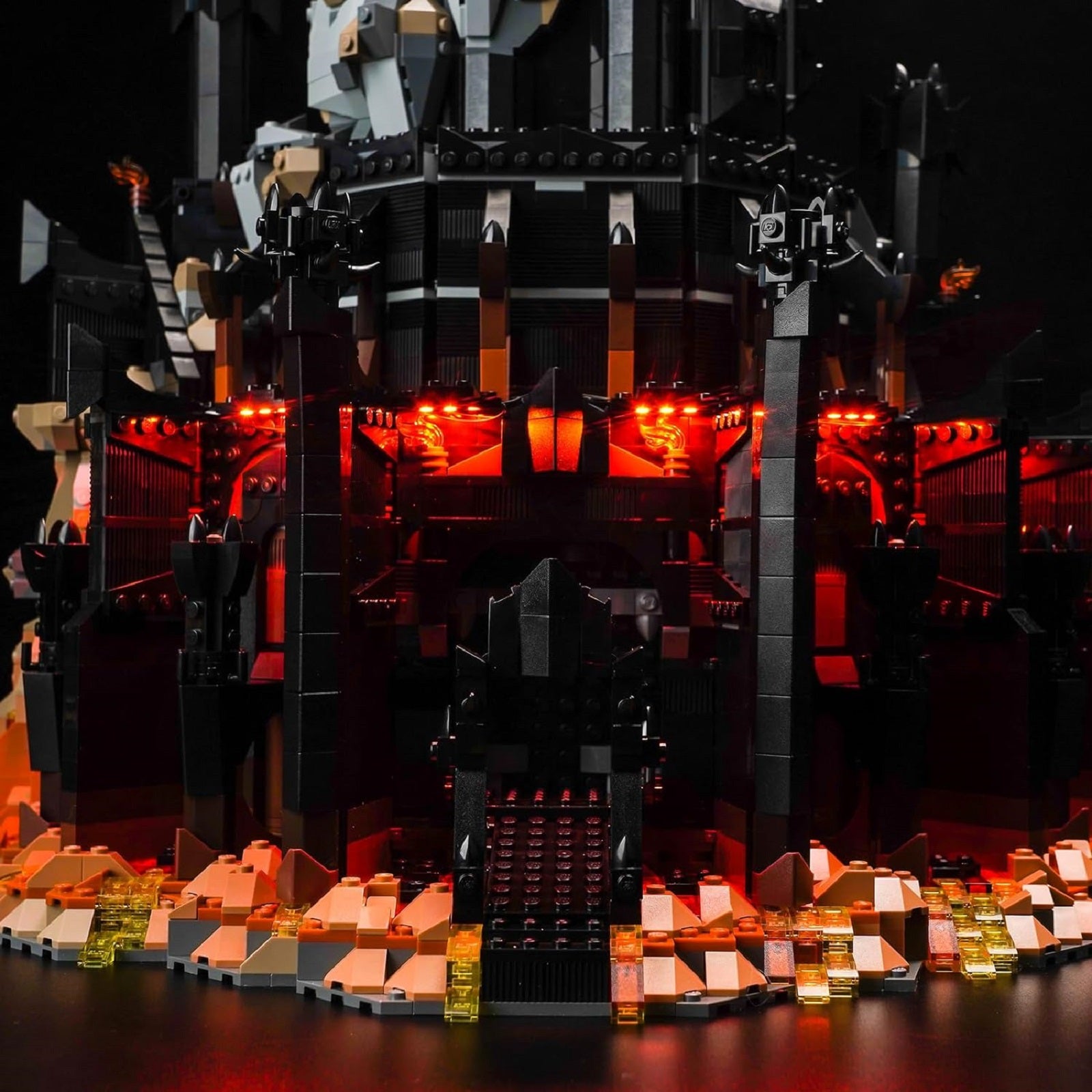 BrickBling Light Kit for LEGO Icons The Lord of the Rings: Barad-dûr 10333