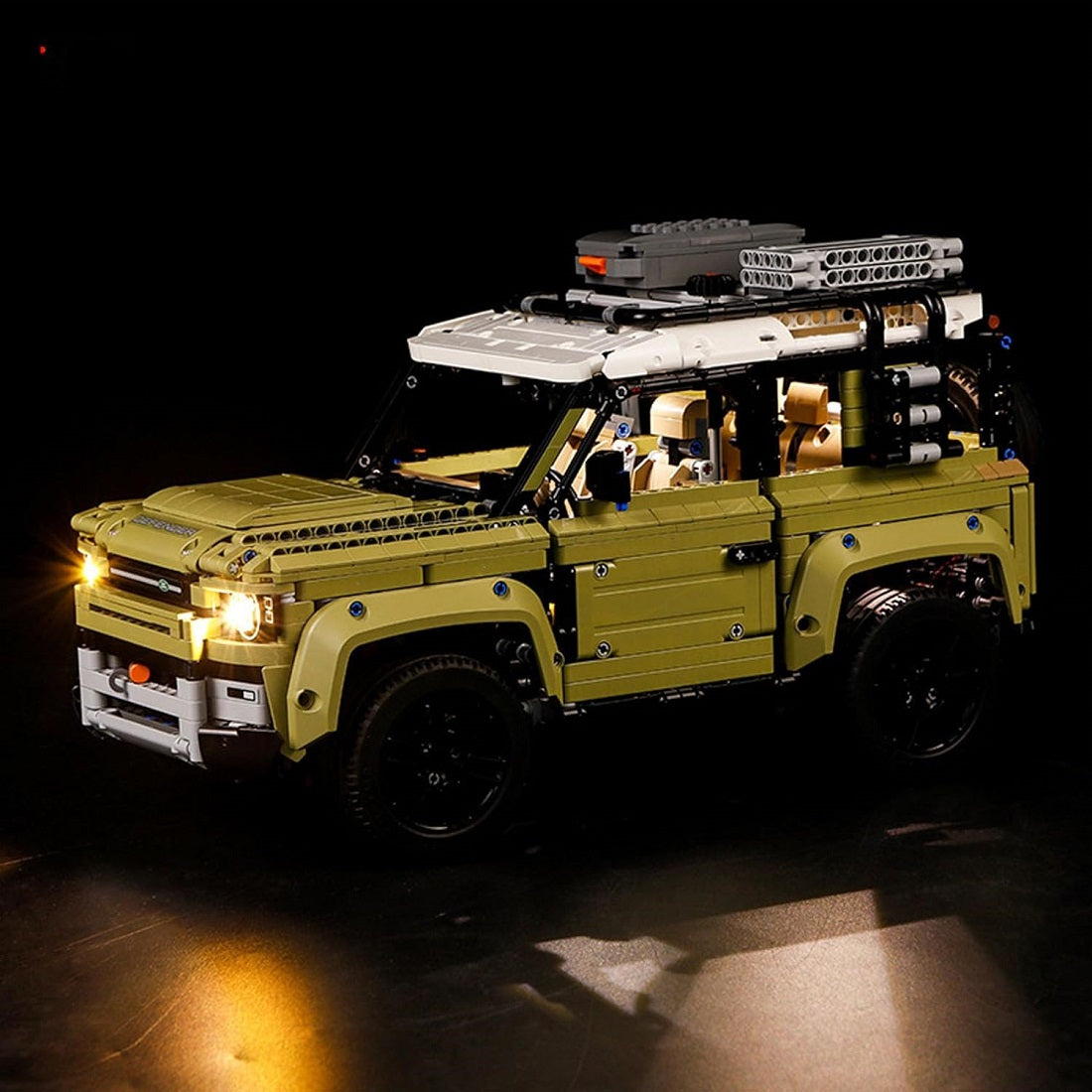 Kit d'éclairage BrickBling pour LEGO Technic Land Rover Defender 42110