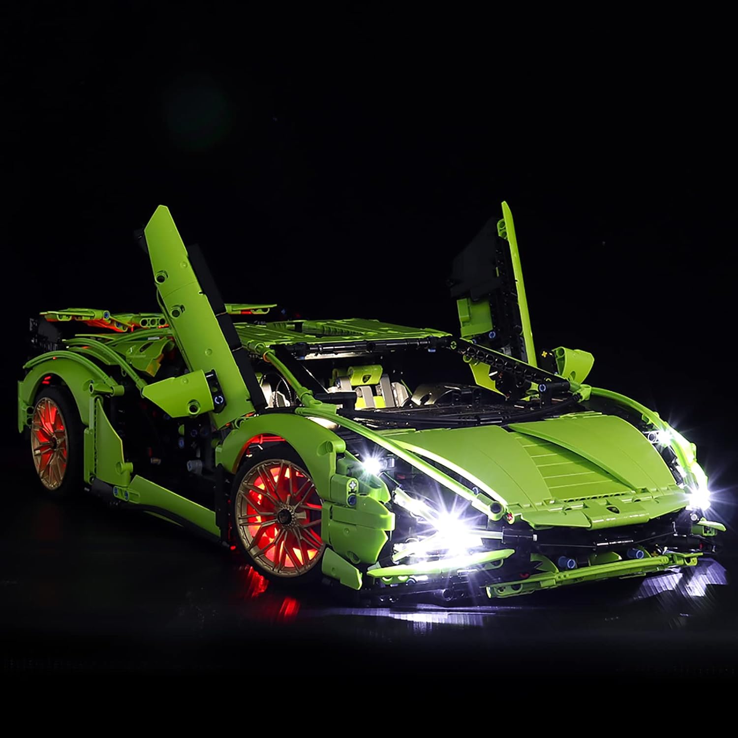 Kit d'éclairage BrickBling pour LEGO Technic Lamborghini Sián FKP 37 42115