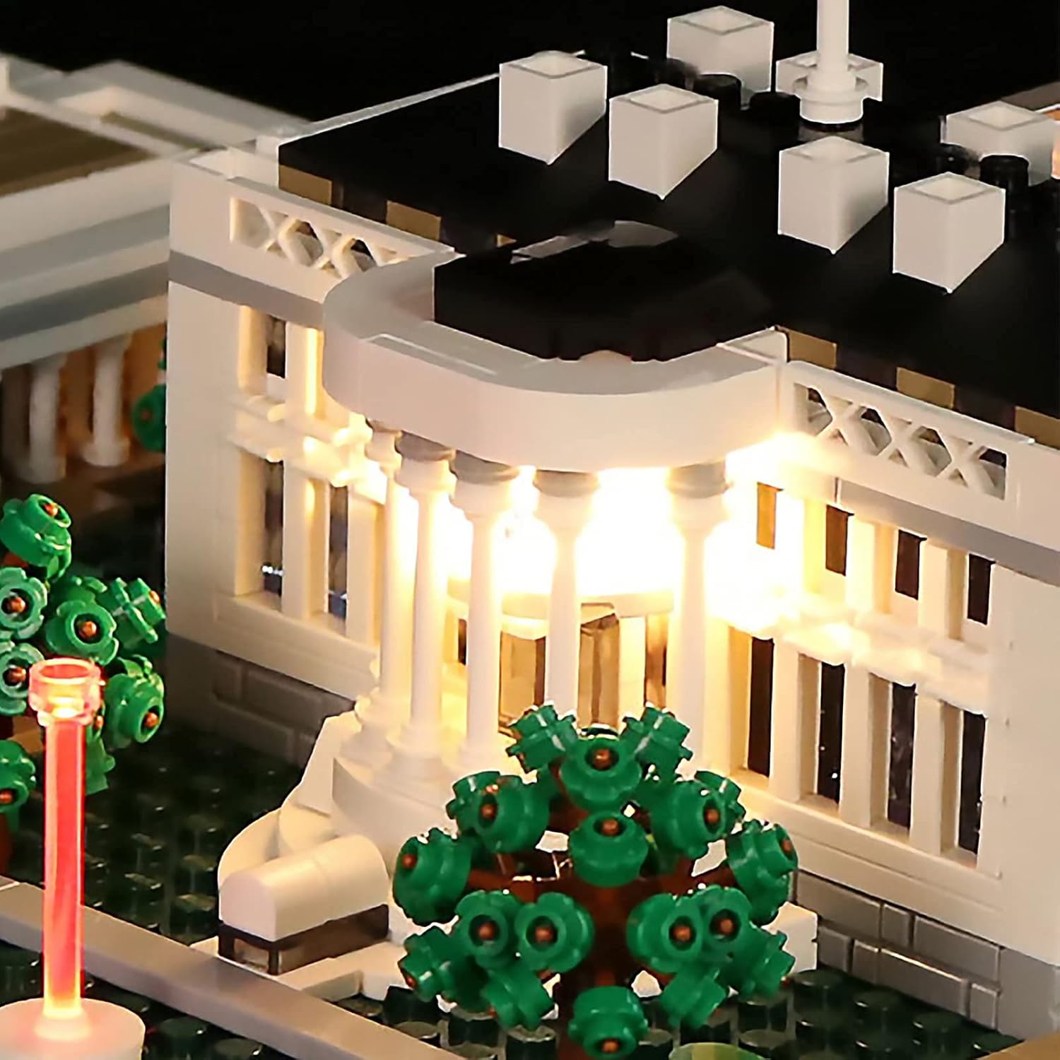 BrickBling Light Kit for LEGO Architecture The White House 21054