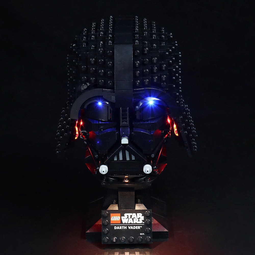 Kit d'éclairage BrickBling pour le casque LEGO Star Wars Darth Vader™ 75304