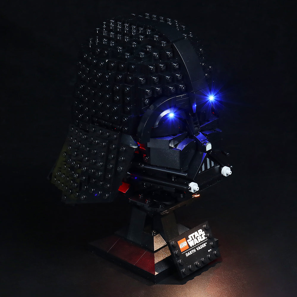 Kit d'éclairage BrickBling pour le casque LEGO Star Wars Darth Vader™ 75304