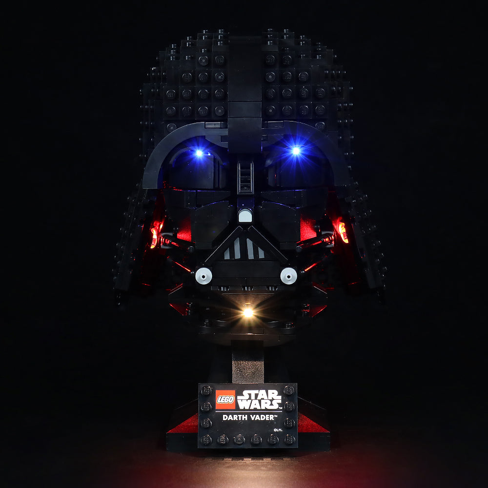 Kit d'éclairage BrickBling pour le casque LEGO Star Wars Darth Vader™ 75304