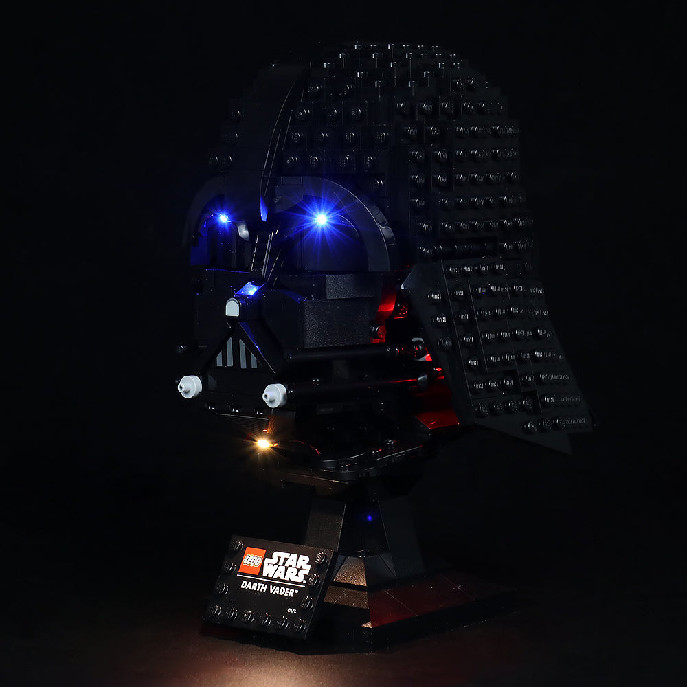 Kit d'éclairage BrickBling pour le casque LEGO Star Wars Darth Vader™ 75304