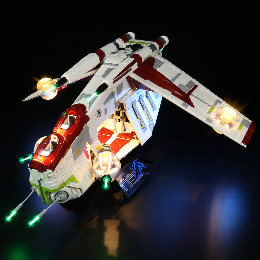BrickBling Light Kit for LEGO Star Wars Republic Gunship 75309