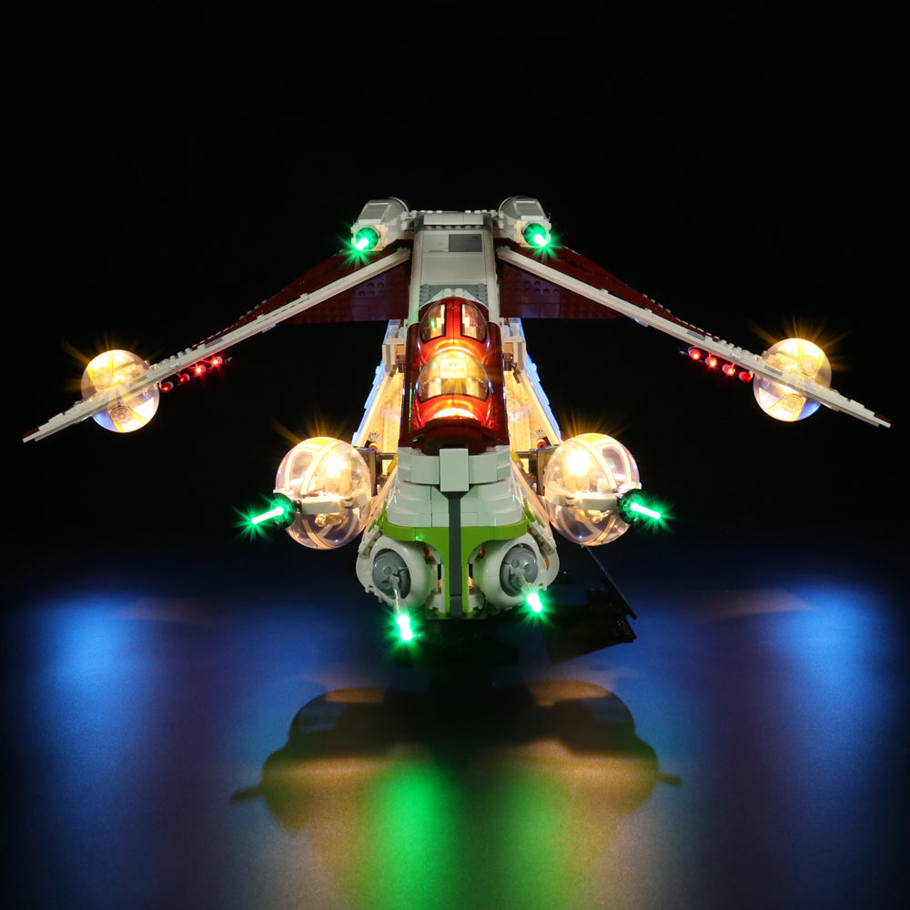 BrickBling Light Kit for LEGO Star Wars Republic Gunship 75309