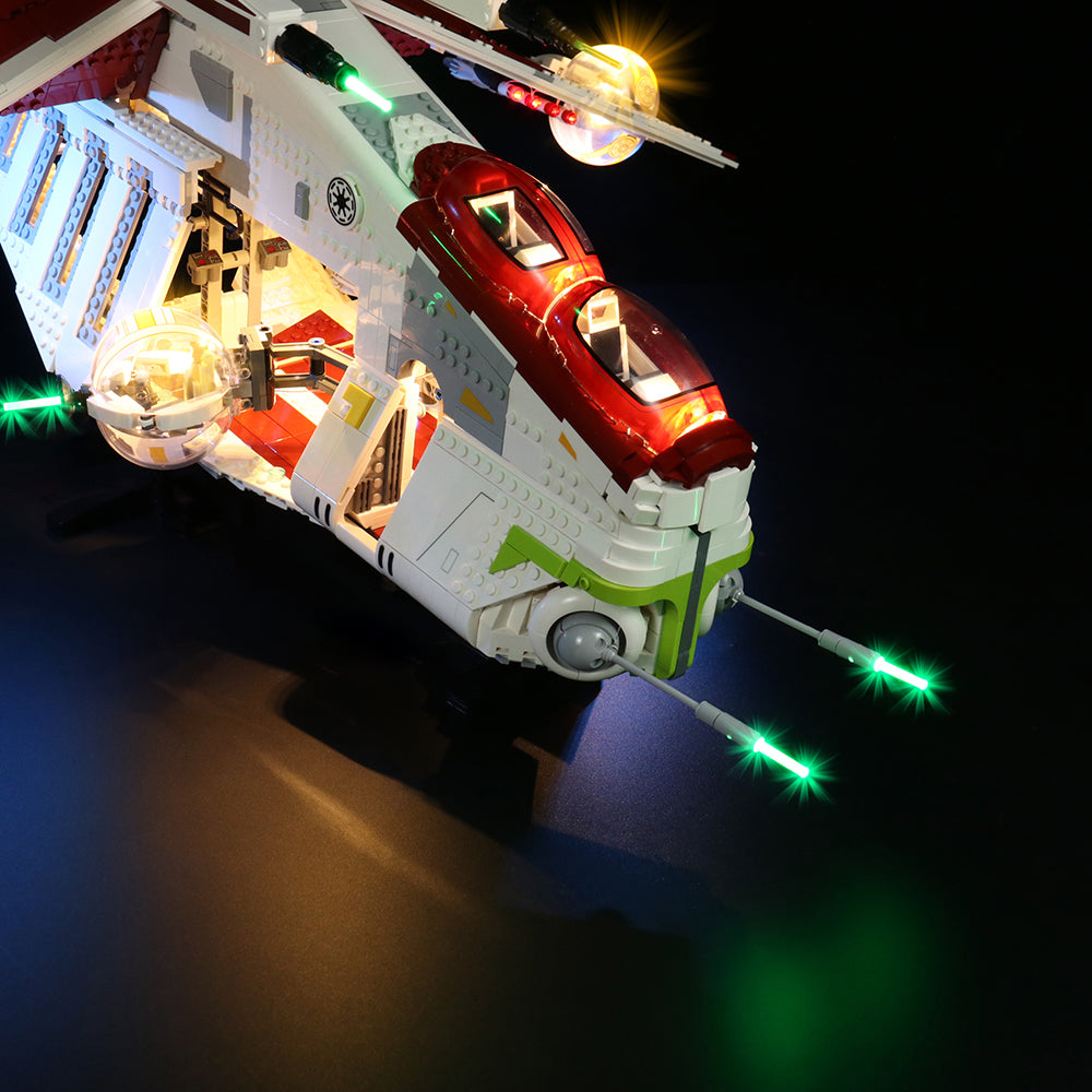 BrickBling Light Kit for LEGO Star Wars Republic Gunship 75309