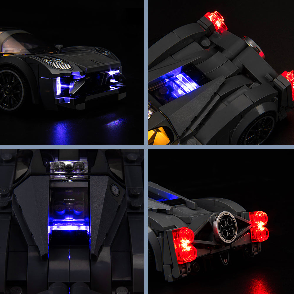 BrickBling Light Kit for LEGO Speed Champions Pagani Utopia 76915