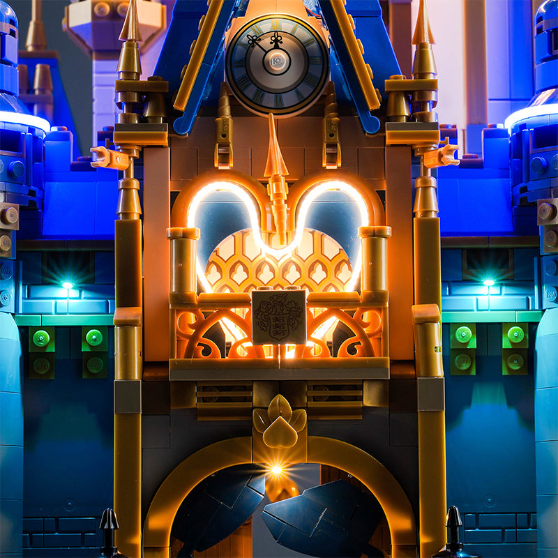 BrickBling Lichtset für LEGO Disney Castle 43222