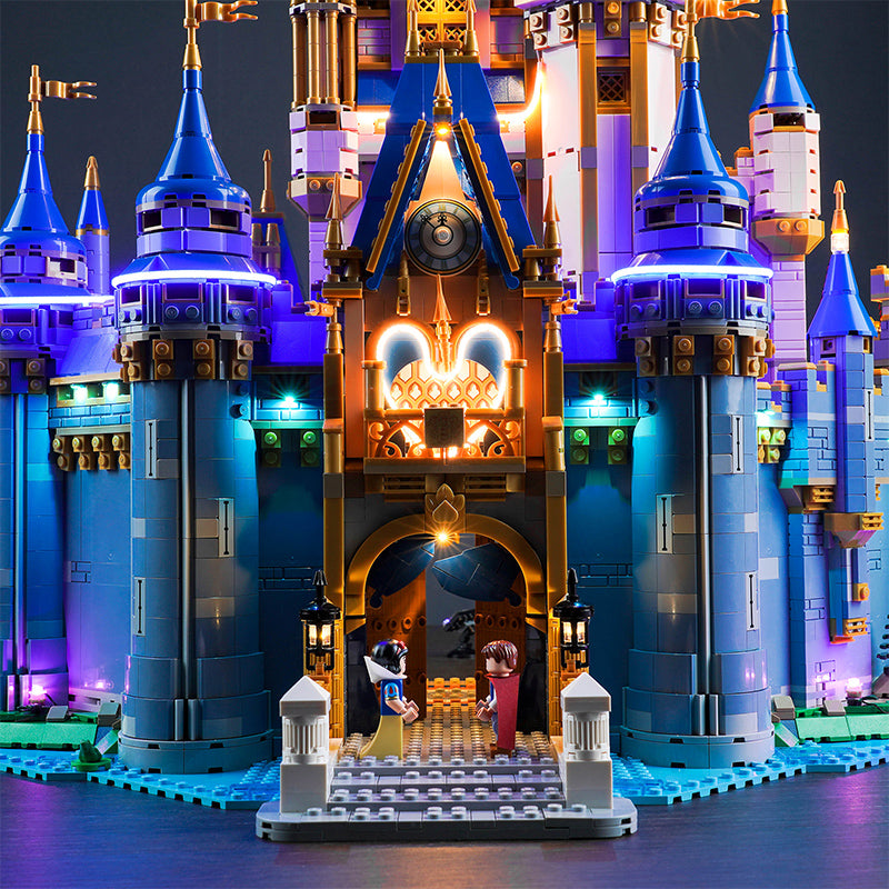 BrickBling Lichtset für LEGO Disney Castle 43222