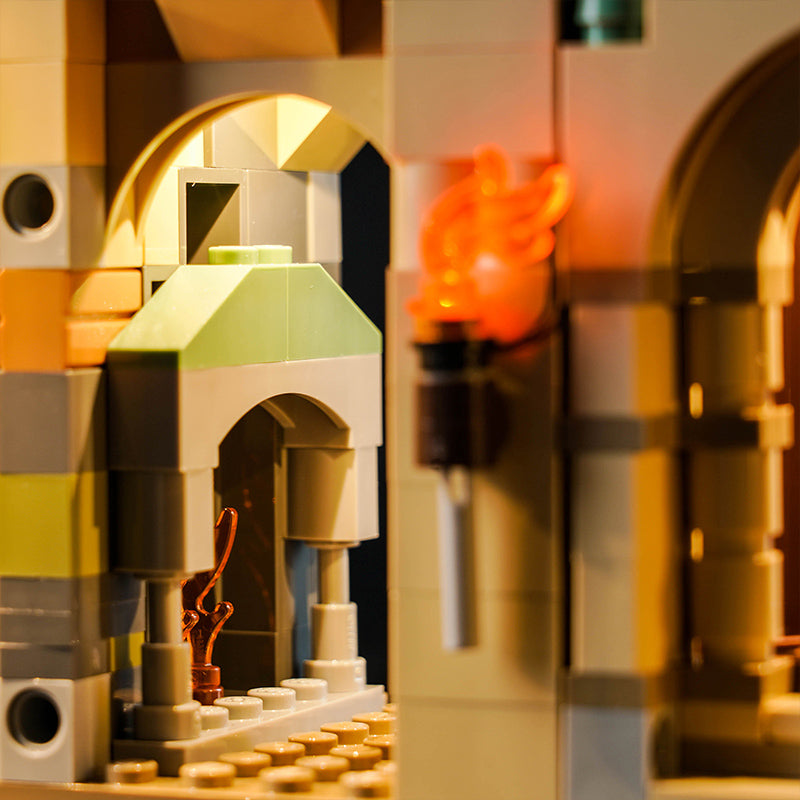 Kit d'éclairage BrickBling pour LEGO La Bataille de Poudlard™ 76415