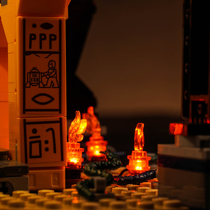 Kit d'éclairage BrickBling pour LEGO L'évasion du tombeau perdu 77013