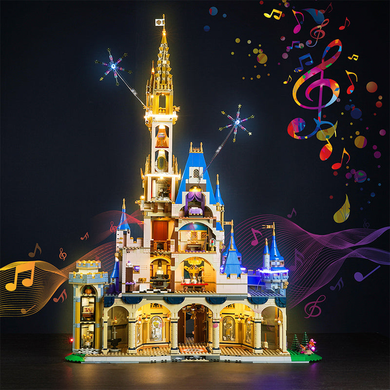 BrickBling Lichtset für LEGO Disney Castle 43222