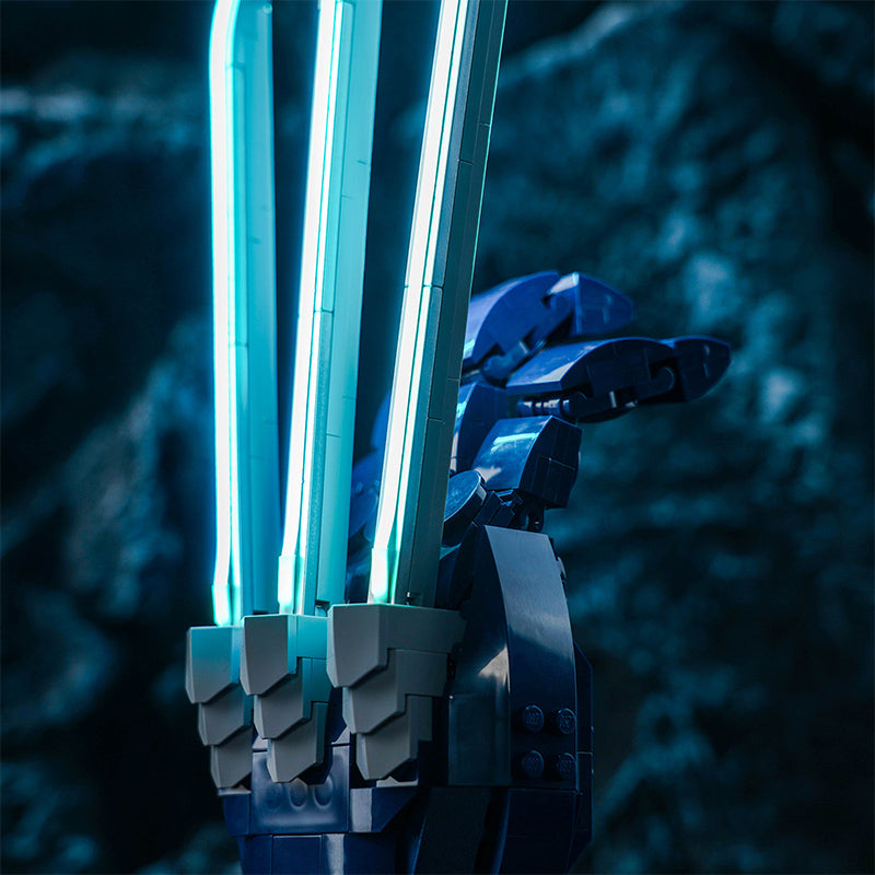 BrickBling Light Kit for LEGO Wolverine's Adamantium Claws 76250