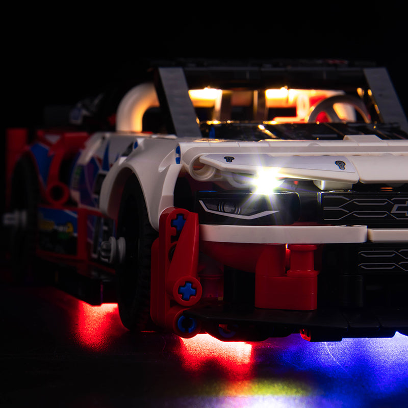 BrickBling Lichtset für LEGO Technic NASCAR Next Gen Chevrolet Camaro ZL1 42153