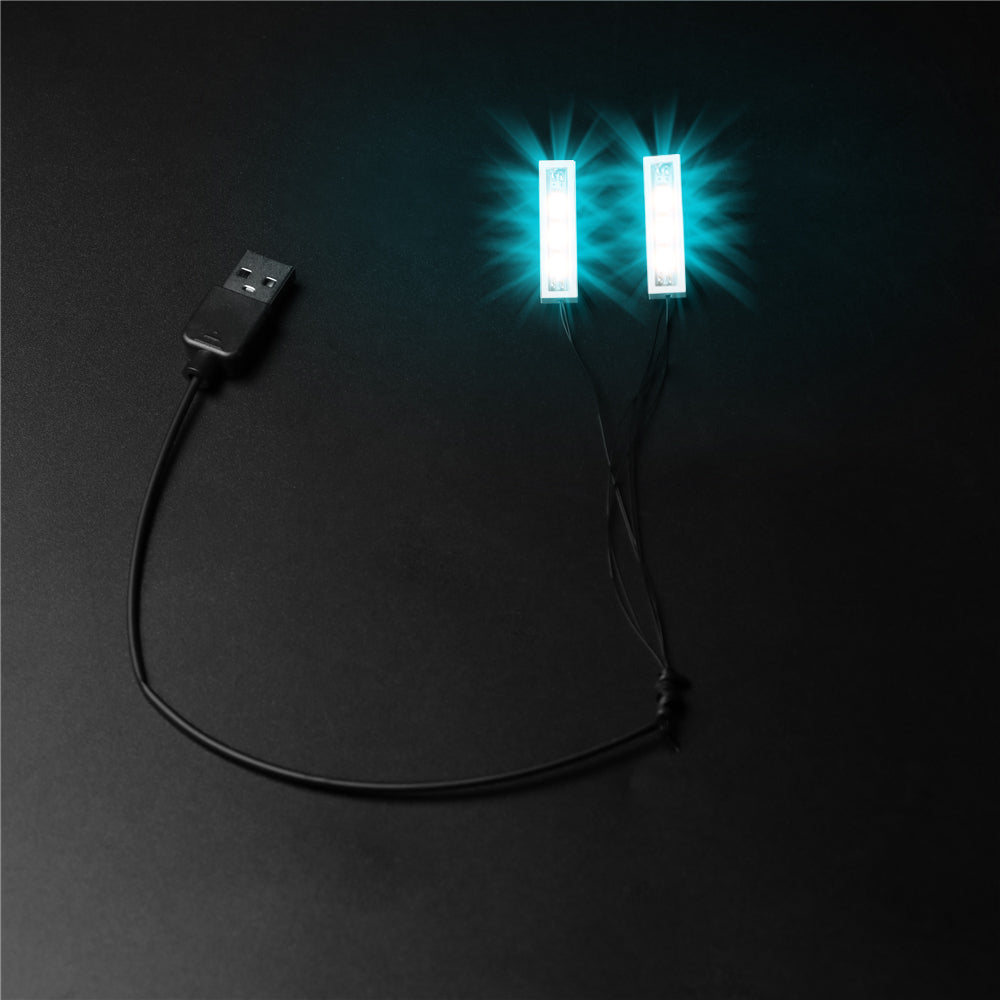 Pièces lumineuses pour bande lumineuse LEGO DIY de 0,5 m, une à deux