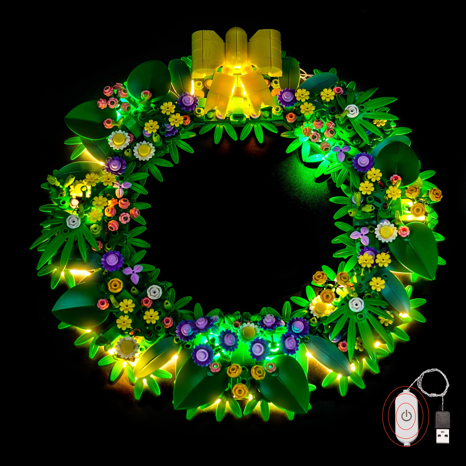 BrickBling Light Kit for LEGO Spring Wreath 40957