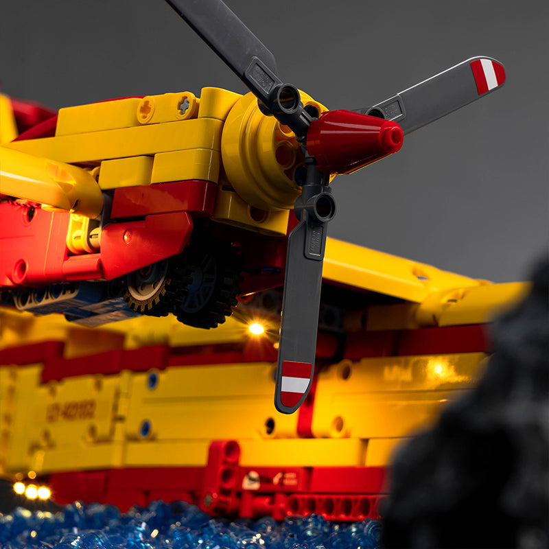 Kit d'éclairage BrickBling pour avion de pompier LEGO Technic 42152