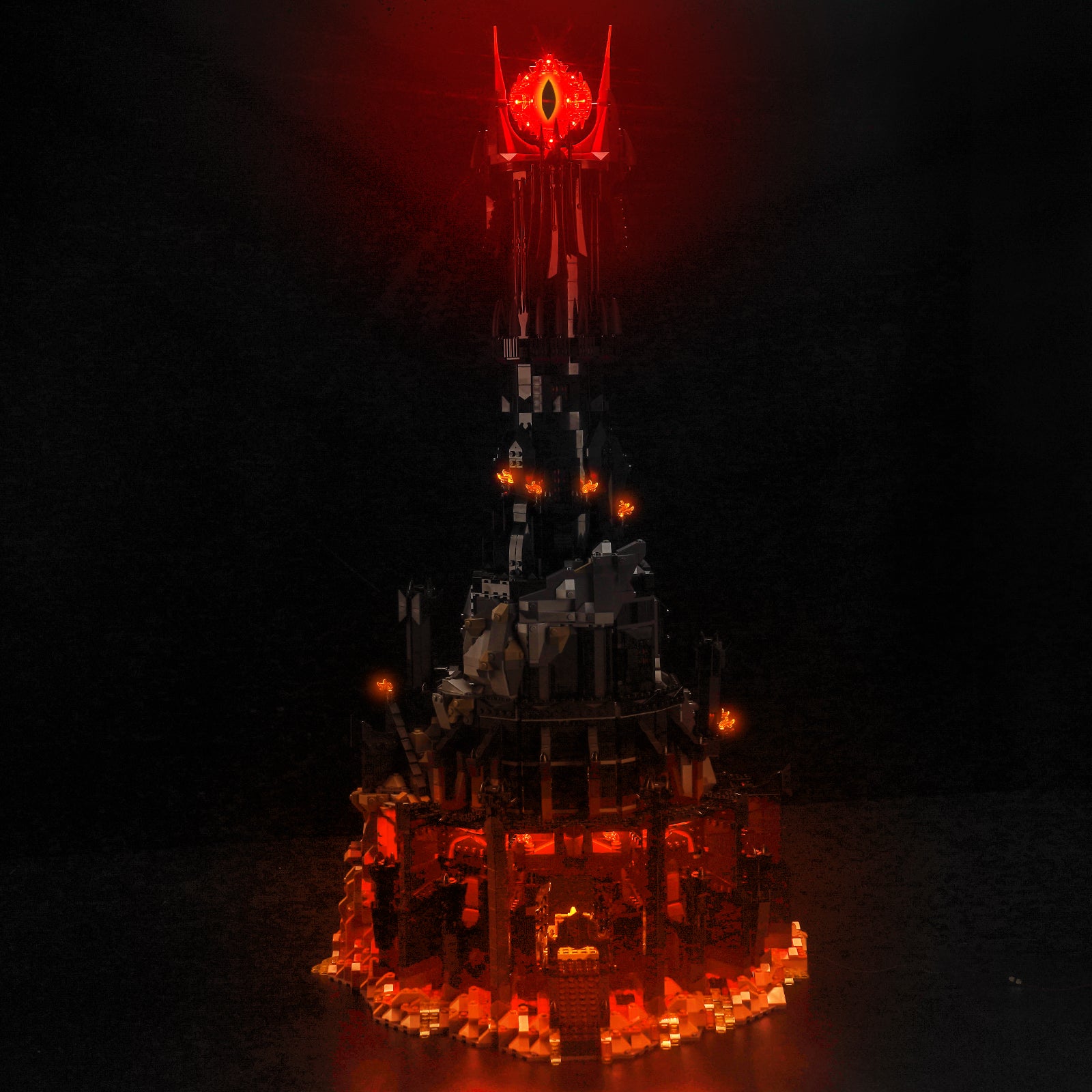 BrickBling Light Kit for LEGO Icons The Lord of the Rings: Barad-dûr 10333