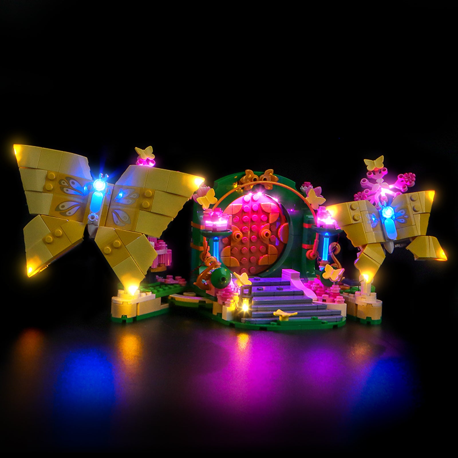 BrickBling Lichtset für LEGO Wicked Glindas Hochzeitstag 75688