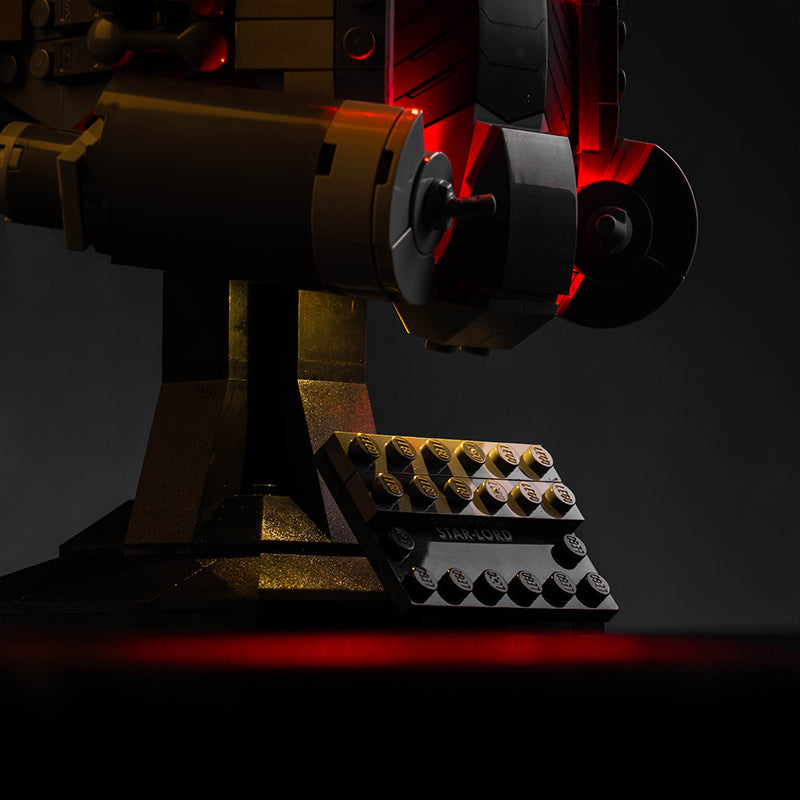 Kit d'éclairage BrickBling pour le casque de LEGO Star-Lord 76251