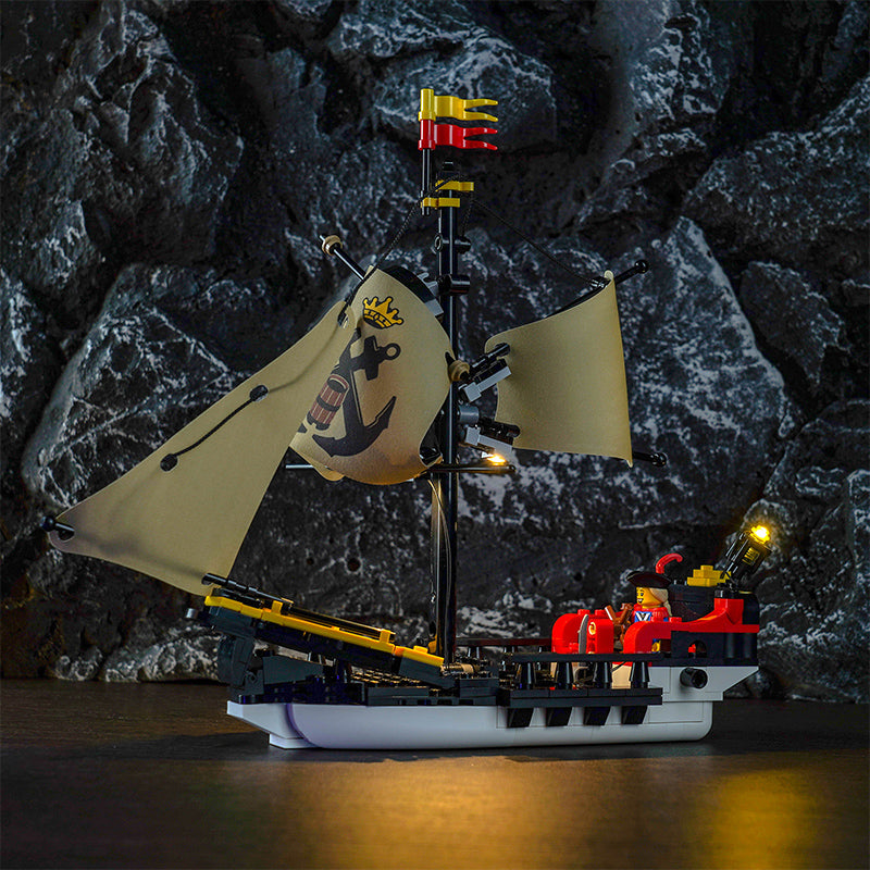 Kit d'éclairage BrickBling pour la forteresse LEGO Eldorado 10320