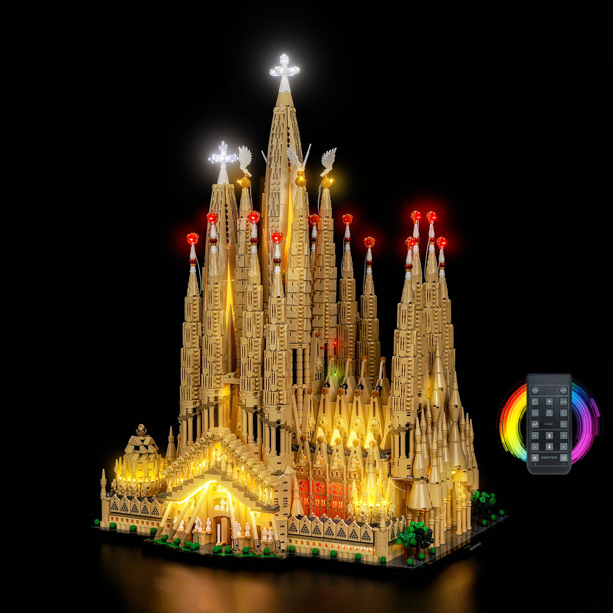 BrickBling Light Kit for LEGO Architecture Sagrada Família 21065
