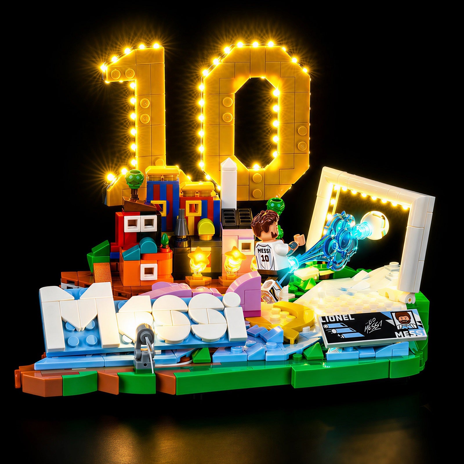 BrickBling Light Kit for LEGO Editions Lionel Messi – Soccer Highlights 43011