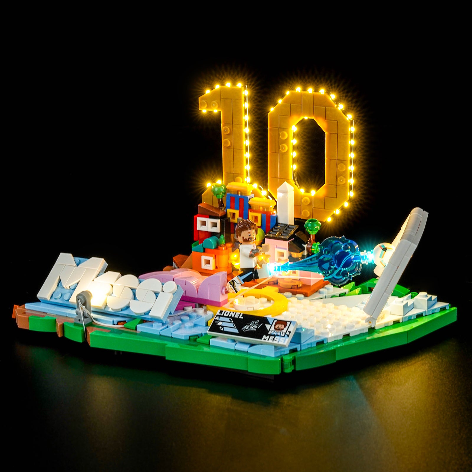 BrickBling Light Kit for LEGO Editions Lionel Messi – Soccer Highlights 43011