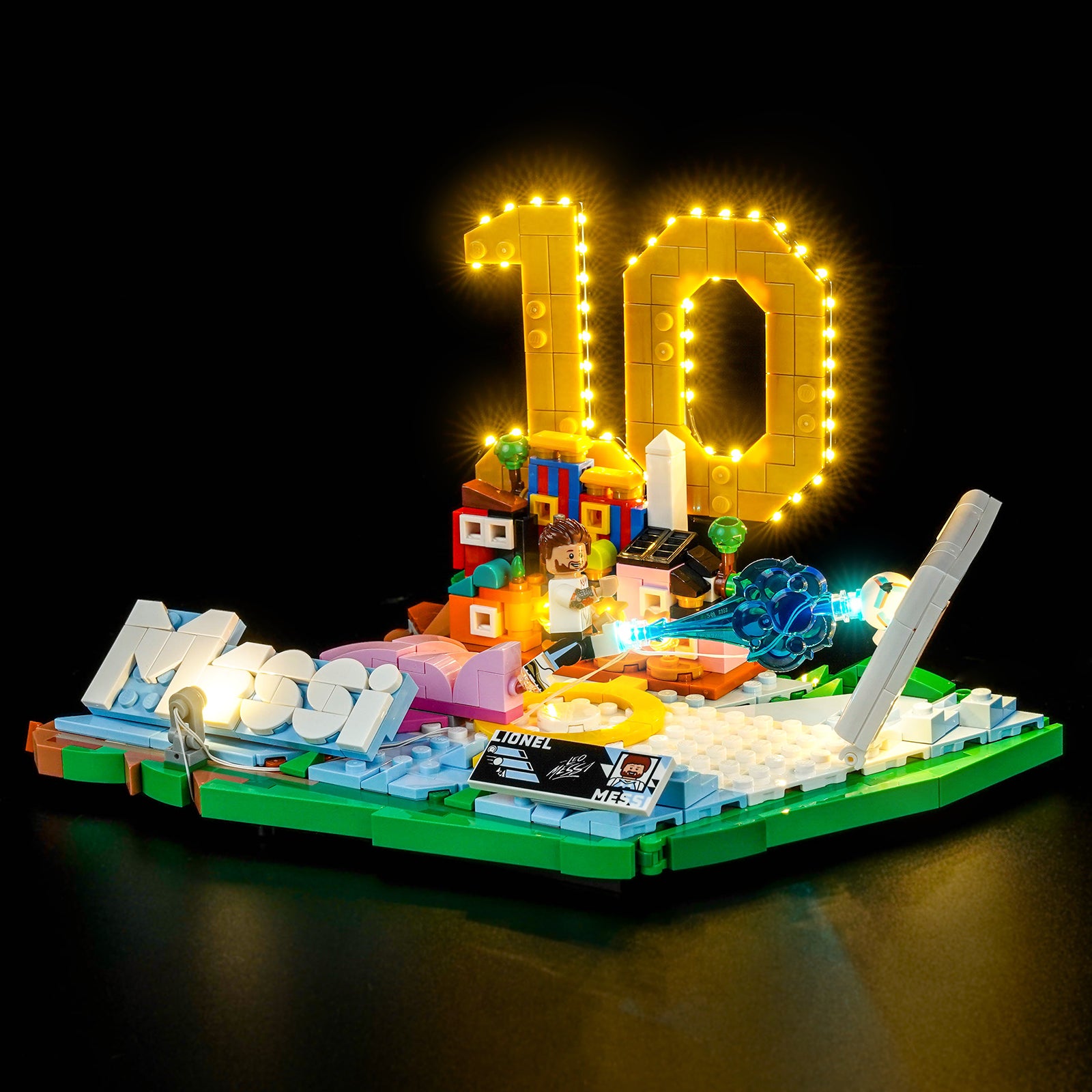 BrickBling Light Kit for LEGO Editions Lionel Messi – Soccer Highlights 43011