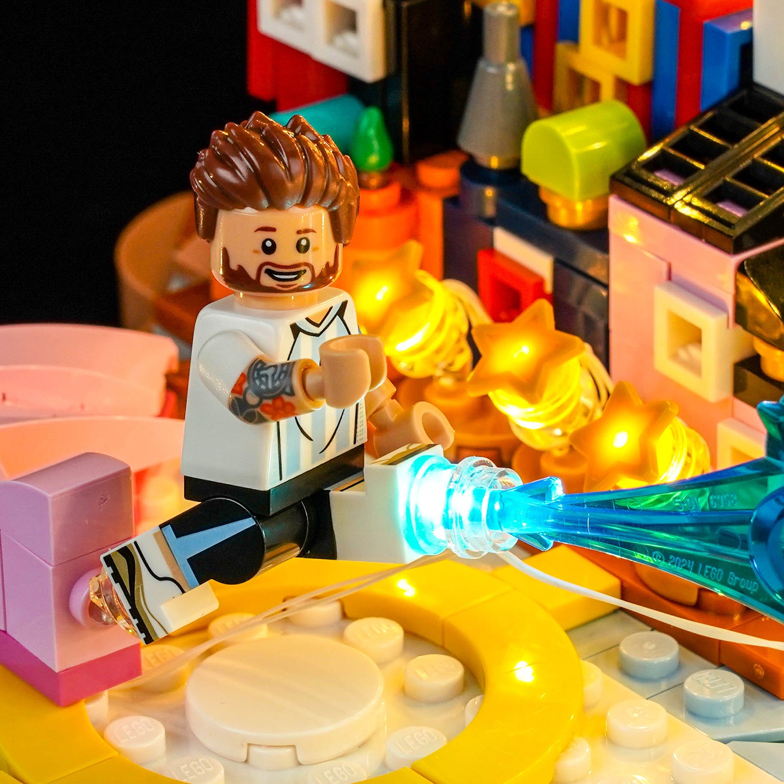 BrickBling Light Kit for LEGO Editions Lionel Messi – Soccer Highlights 43011