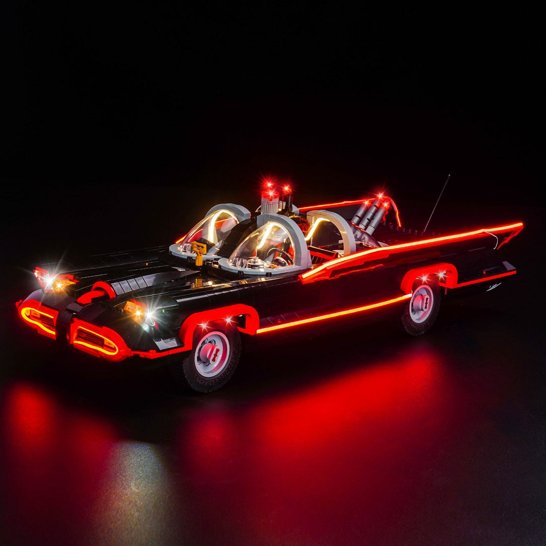 BrickBling Light Kit for LEGO Batman™: The Classic TV Series Batmobile™ 76328 Classic Version
