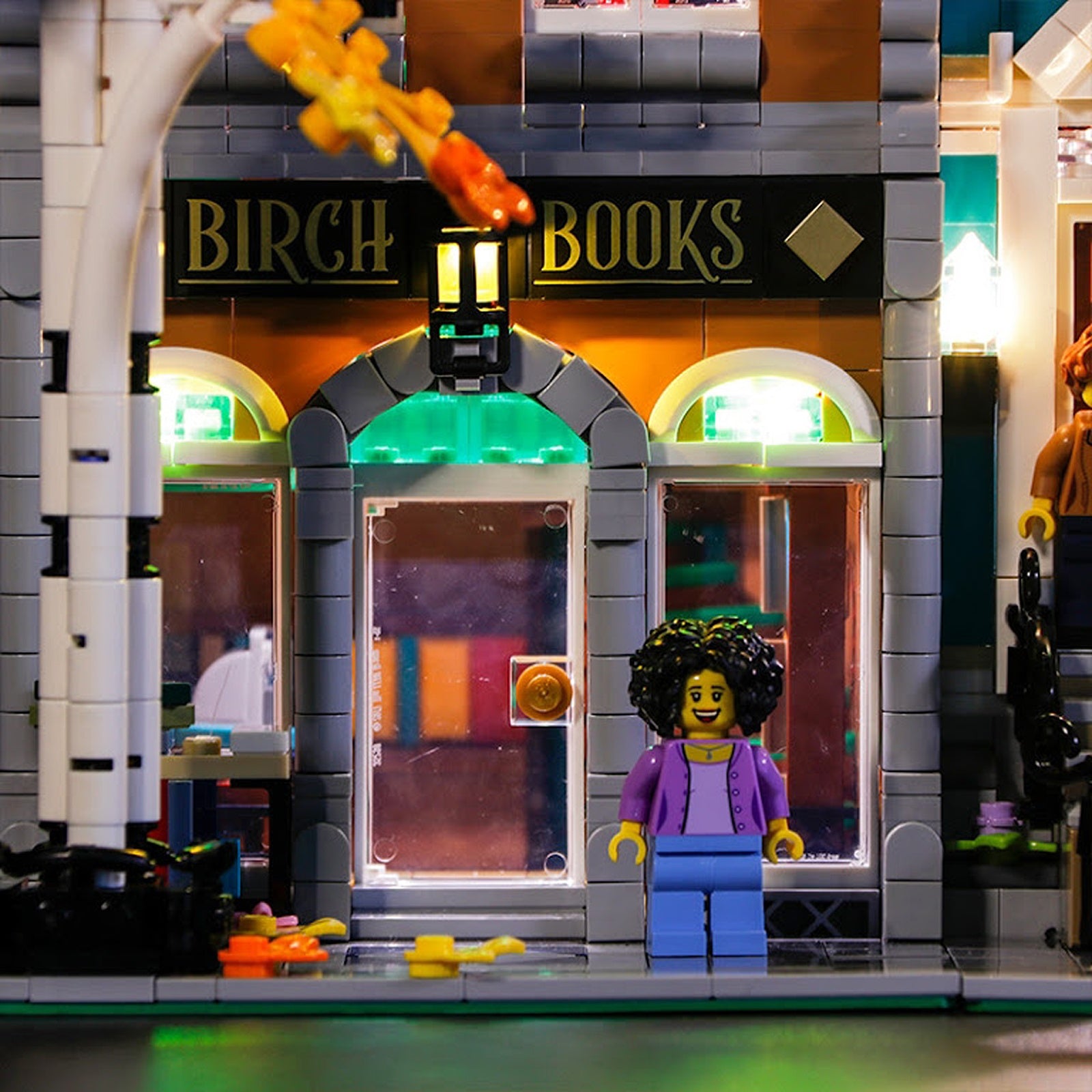 BrickBling LED Light Kit for LEGO Bookshop 10270