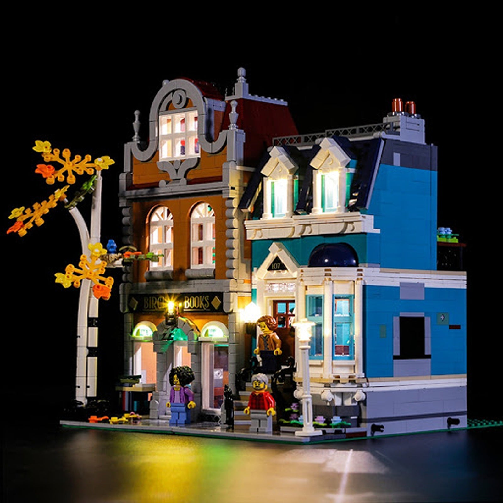 BrickBling LED Light Kit for LEGO Bookshop 10270