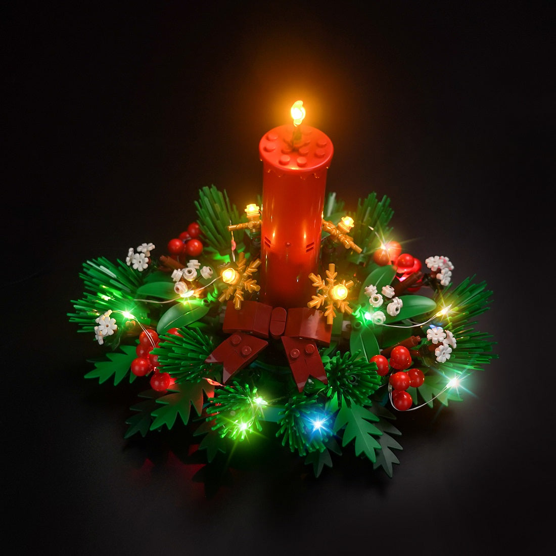 BrickBling Light Kit for LEGO Christmas Table Decoration 40743