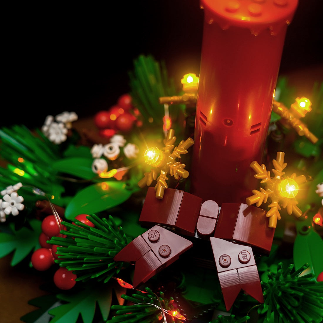 BrickBling Light Kit for LEGO Christmas Table Decoration 40743