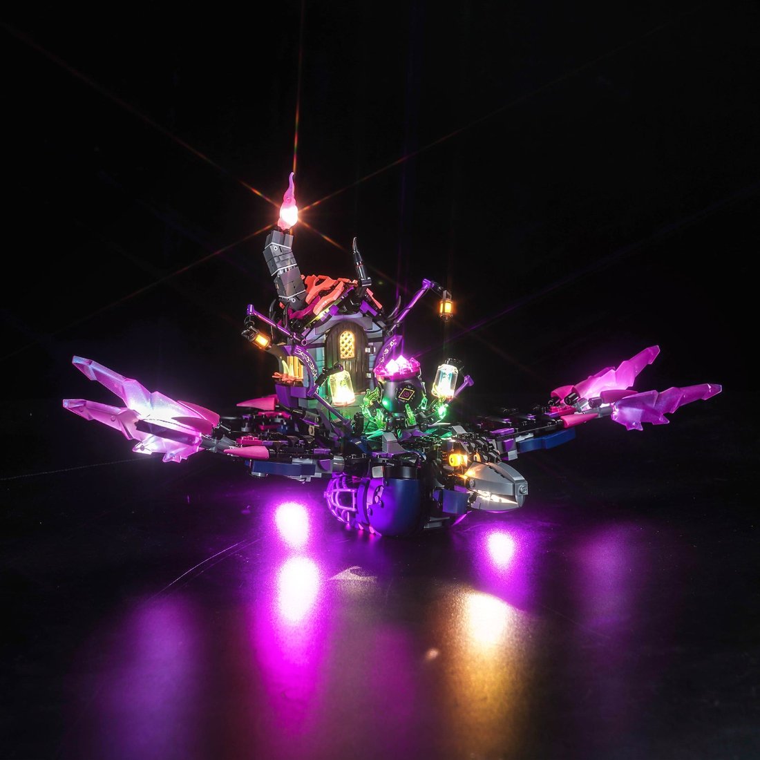 BrickBling Light Kit for LEGO DREAMZzz The Never Witch's Midnight Raven 71478
