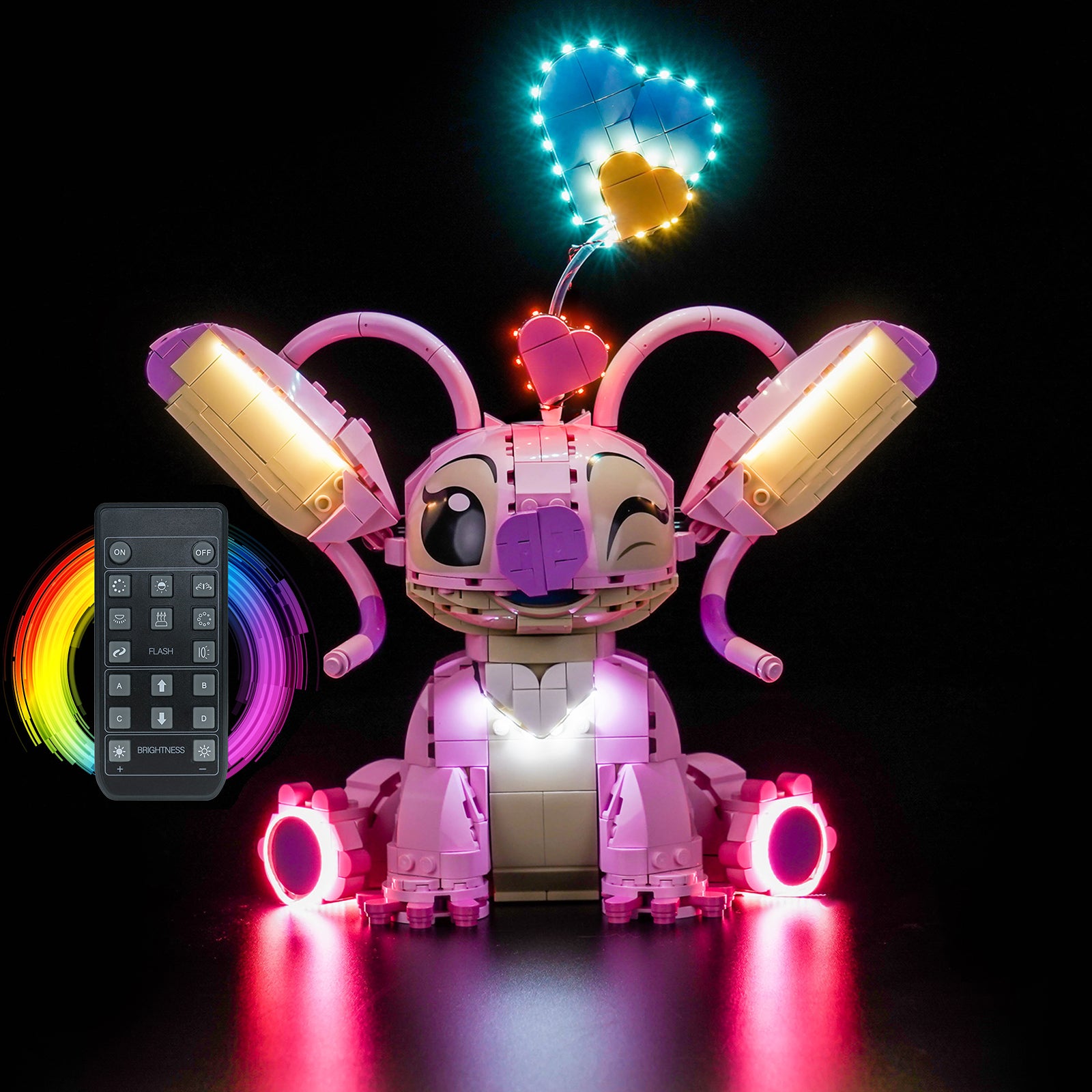 BrickBling Light Kit for LEGO Disney™ Angel 43257 Remote Control Version