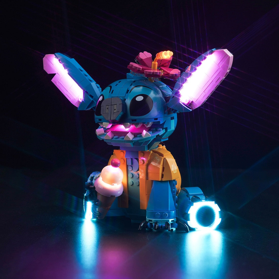 BrickBling Light Kit for LEGO Disney Stitch 43249
