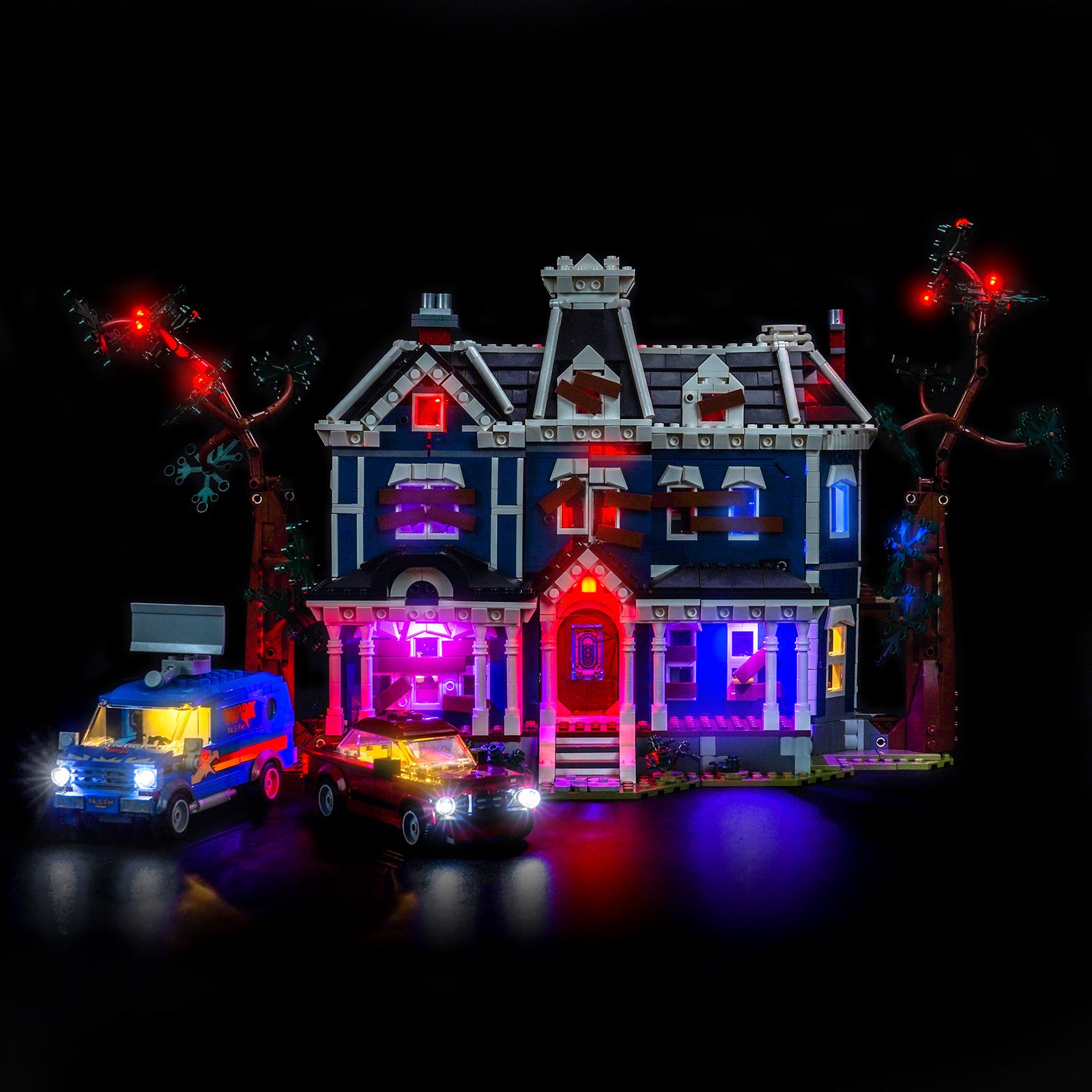 LEGO Stranger Things: The Creel House 11370 バージョン2用ライトキット