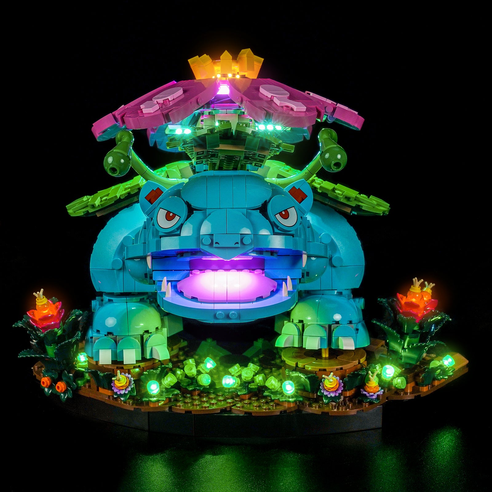 BrickBling Light Kit for LEGO Pokemon Venusaur, Charizard and Blastoise 72153