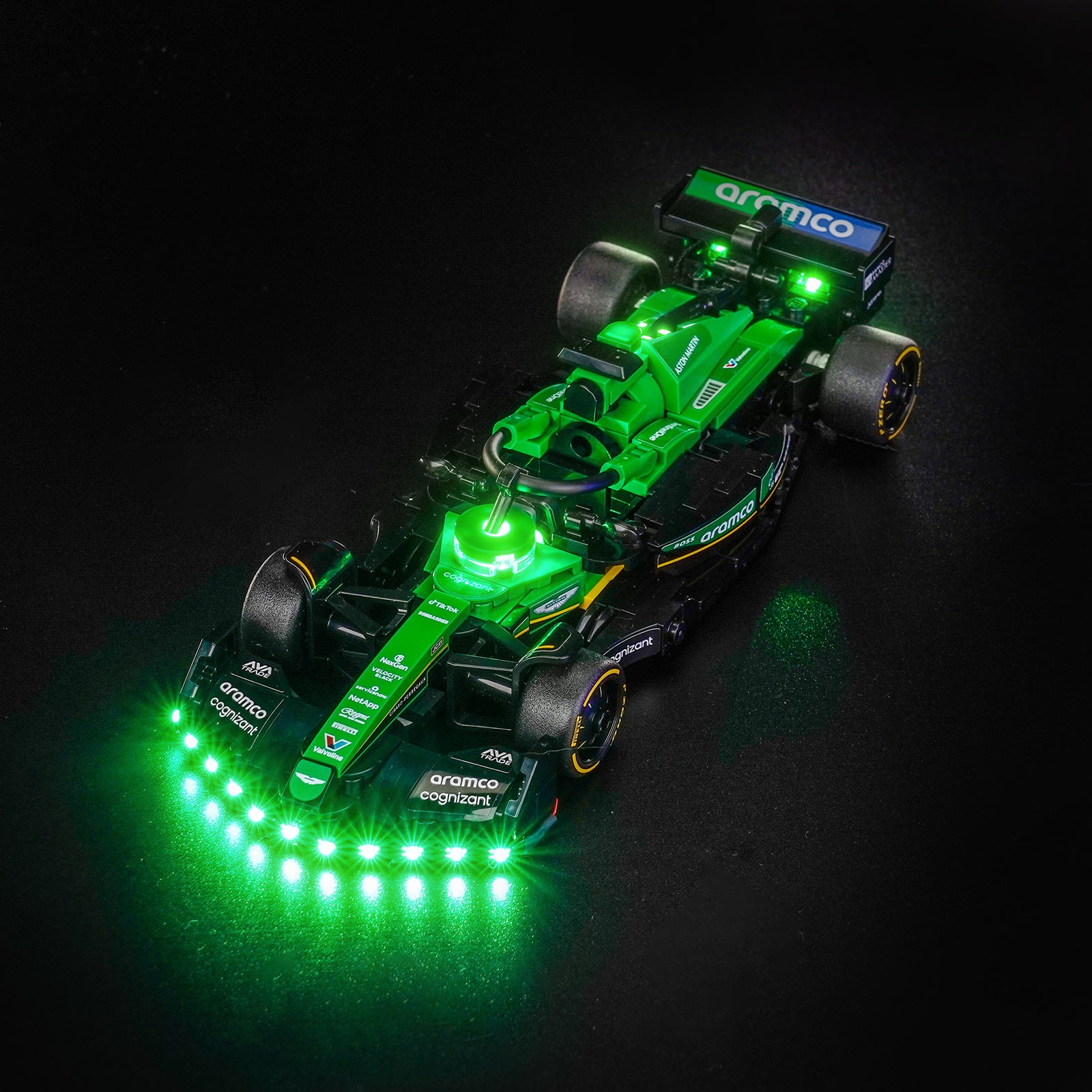 BrickBling Light Kit for LEGO Speed Champions Aston Martin Aramco F1® AMR24 Race Car 77245