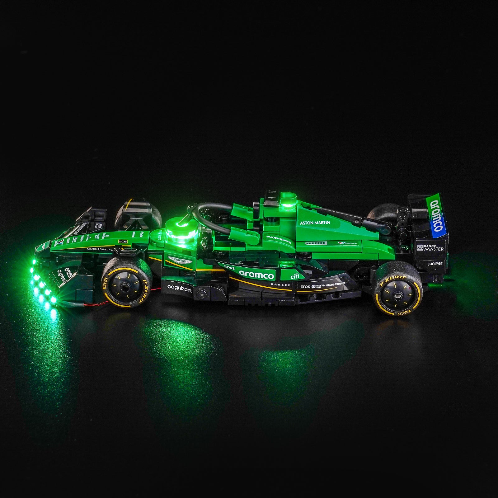 BrickBling Light Kit for LEGO Speed Champions Aston Martin Aramco F1® AMR24 Race Car 77245
