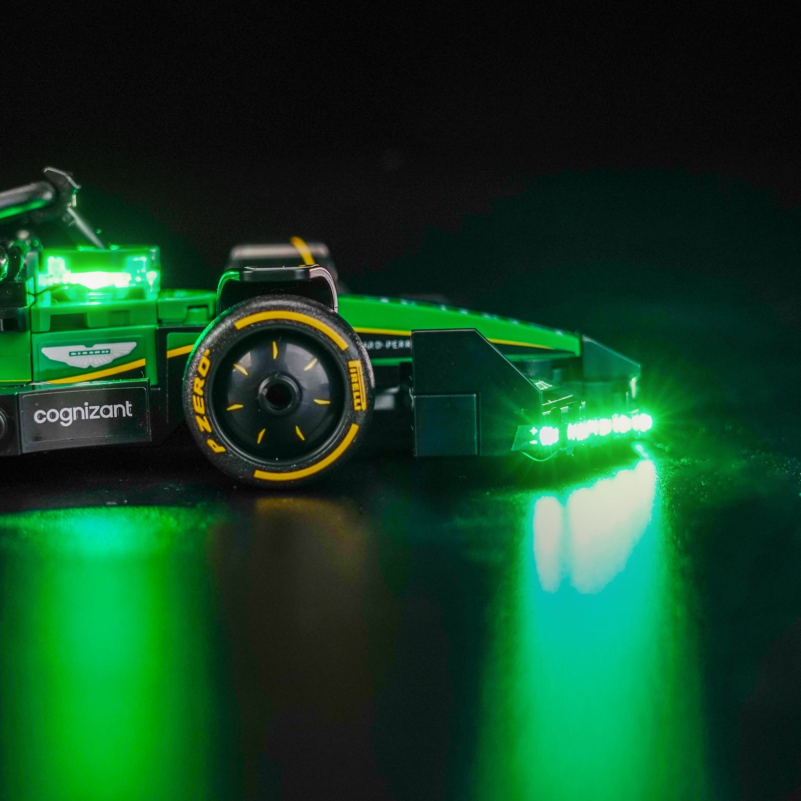 BrickBling Light Kit for LEGO Speed Champions Aston Martin Aramco F1® AMR24 Race Car 77245