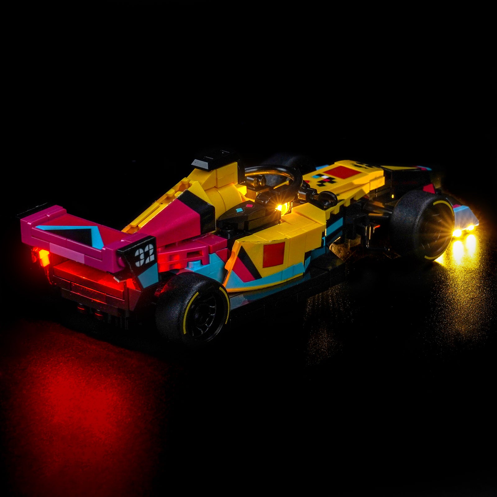 LED Light Kit for LEGO Speed Champions F1 ACADEMY™ LEGO Race Car 77258
